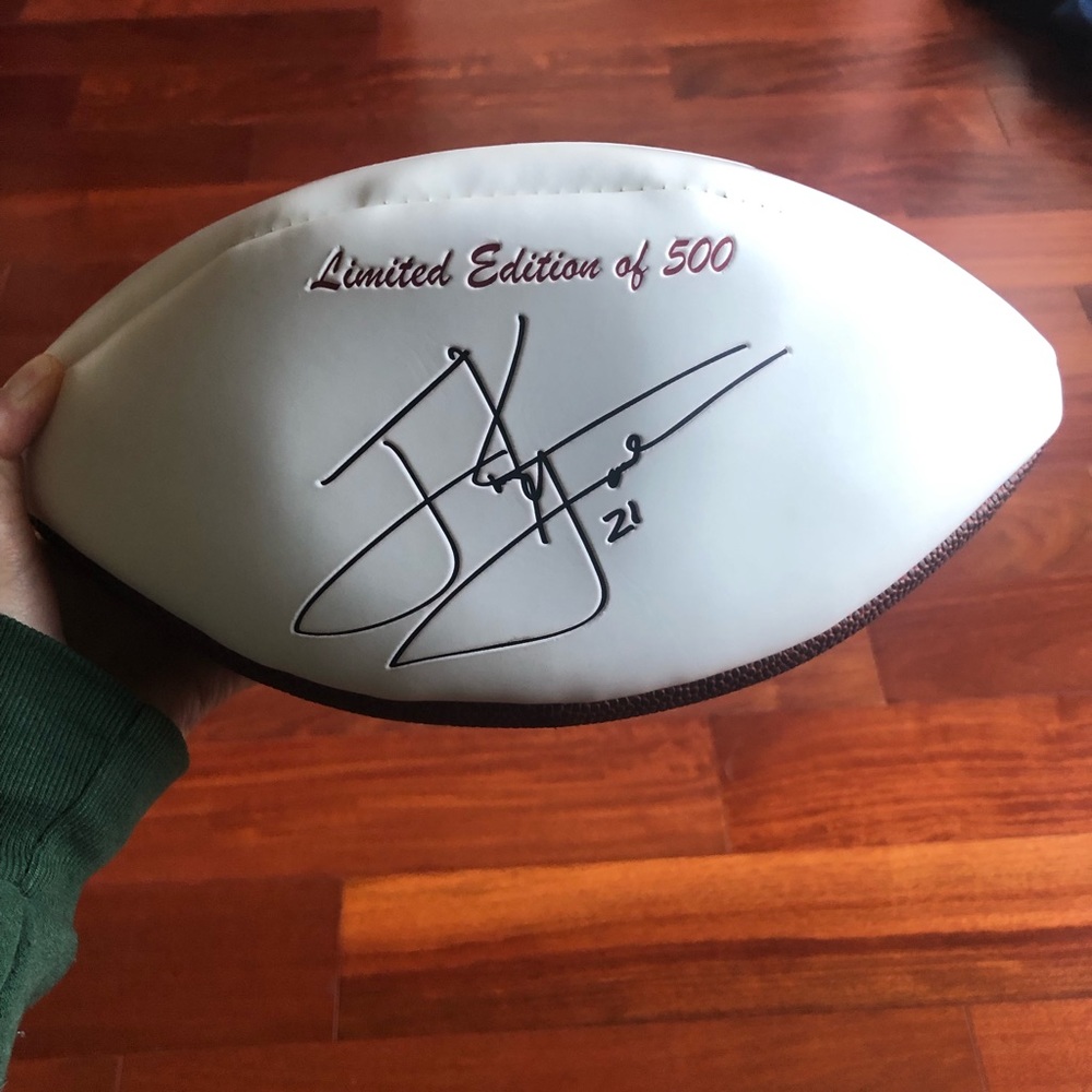 RARE San Francisco 49ers Frank Gore Limited Edition of 500 Autographed Football